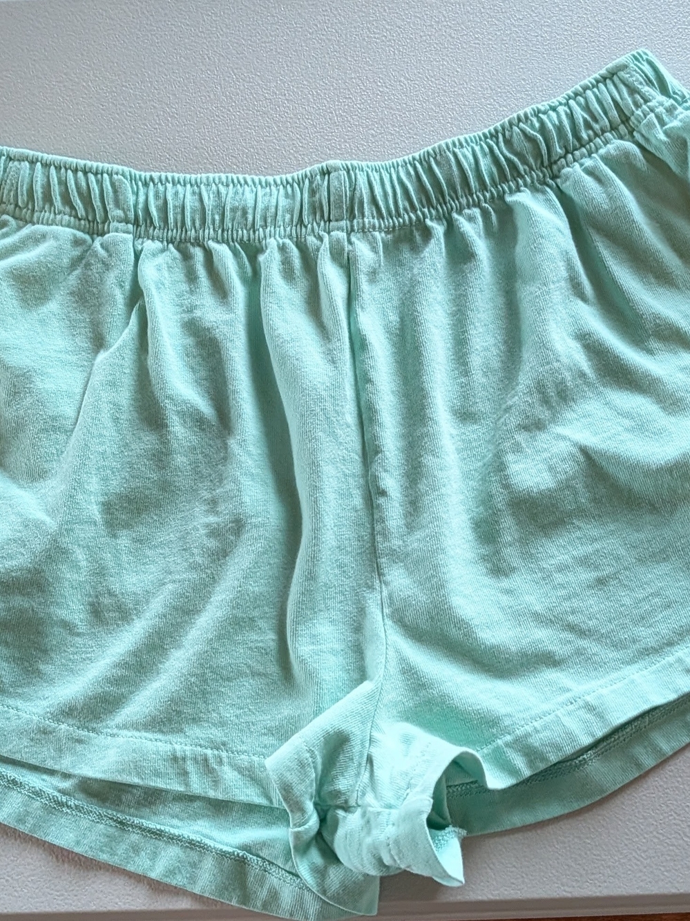 American Eagle Outfitters Mint Green Cotton Lounge Shorts.. Ladies...Worn Once